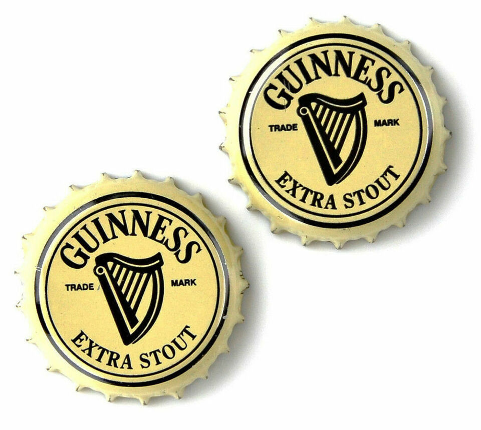 Guinness (R) Bottle Cap Cufflinks