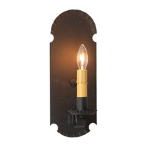 Irvins Country Tinware Apothecary Sconce in Textured Black - £61.30 GBP