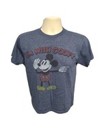 Disney I am with Goofy Mickey Mouse Kids Medium Gray TShirt - $19.80