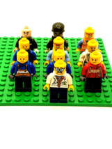 LEGO Mini Figures Assorted   LOT of 10 Minifigures  C0517 - £9.85 GBP
