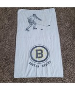 VINTAGE NHL HOCKEY Boston Bruins Bath Towel 57” X 33” PLEASE READ - £62.91 GBP