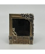 Small Pewter Picture Frame Kitty Cat On Ledge Peeking In Window  3x 2.25... - $150.24 MXN