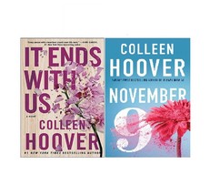 Colleen Hoover 2 Books Set: It Ends With Us + November 9 (English, Paperback) - £18.69 GBP