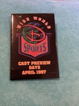 Wide World Of Sports Disney Cast Preview Days April 1997 Pin Rare - £79.32 GBP
