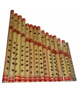Handmade Wooden Bamboo Flute Indian Beautiful Woodwind Musical Bansuri S... - £31.06 GBP