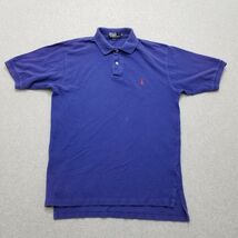 Ralph Lauren Polo Shirt Mens Medium Blue Purple Short Sleeve Casual - €12,03 EUR