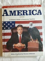 AMERICA Citizen&#39;s Guide to Democracy Inaction by Jon Stewart Hardcover Book  - £6.46 GBP