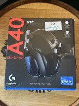 Logitech Core Astro A40 TR Wired Gaming Headset, Black - FOR PARTS/UNTESTED - $908.18 MXN