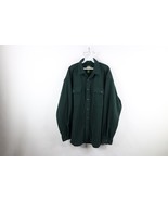 Vintage 90s Cabelas Mens XL Faded Thick Fleece Collared Button Shirt Jac... - $81.17 CAD