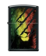Zippo Lighter - Lion Head Black Matte - 854423 - £24.48 GBP