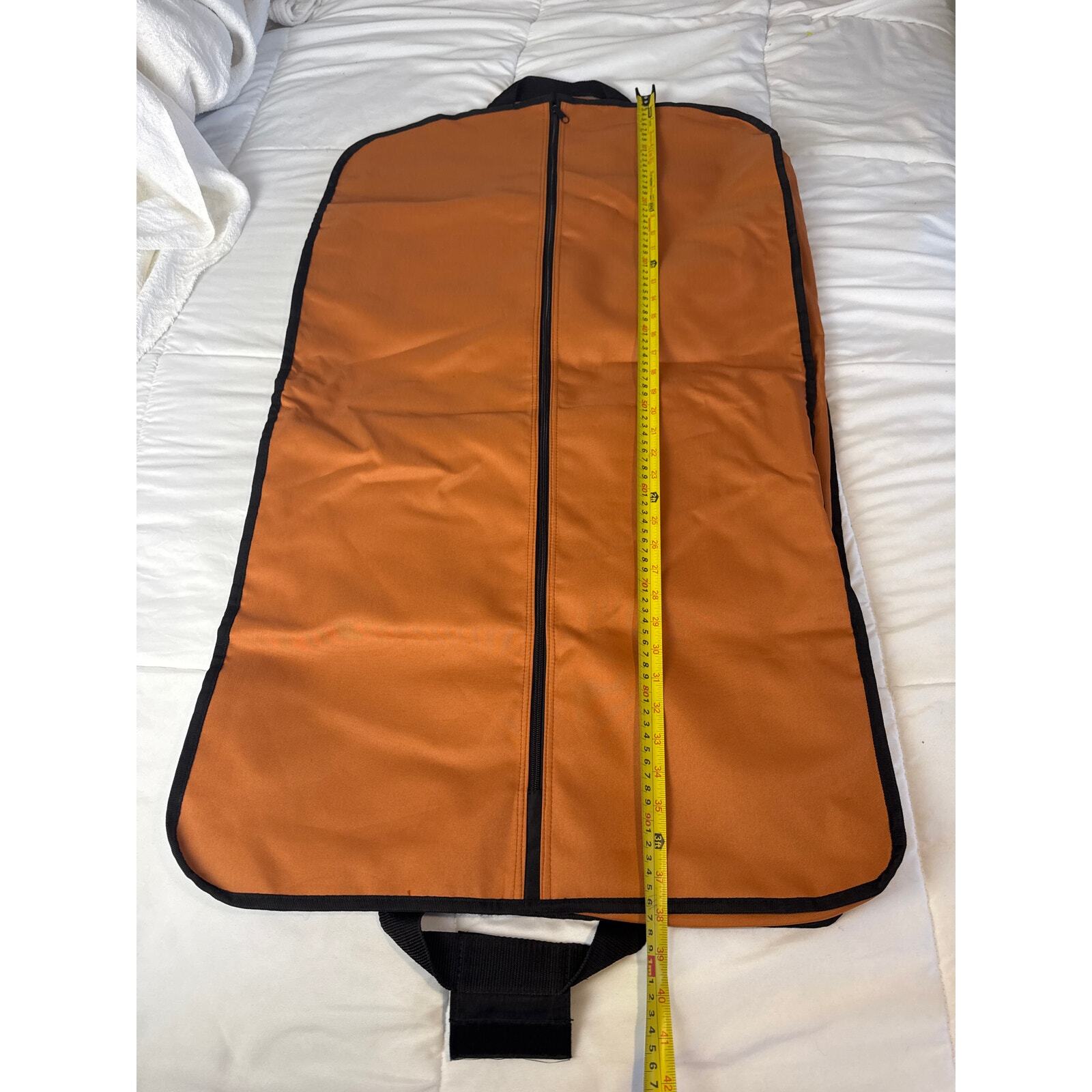 Texas Longhorns Garment Bag Orange Navy Travel Suit Carrier 38x23 Hook Em Item image 2