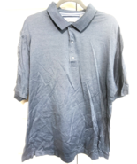 Greg Norman Silver Blue XL Polo Shirt - $277.42 MXN