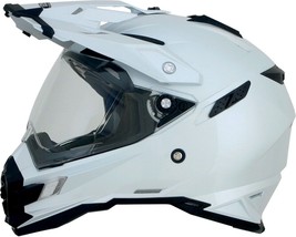 Afx FX-41DS Solid Helmet Pearl White Sm - £159.36 GBP
