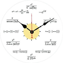 Creative Mathematical Formula Clock For Nerds And Geeks - £26.33 GBP