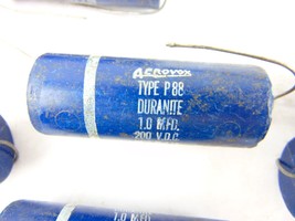 Vintage Aerovox Type P88 Duranite 1.0 MFD 200VDC 740 Capacitor Lot Of 7 - £39.14 GBP