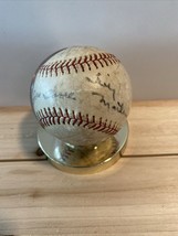 Billy Martin &amp; Joe Torre Manager Legends Signed Autographed Spalding Bas... - £93.76 GBP