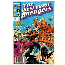 West Coast Avengers #36 Marvel 1988 VF Moon Knight Scarlet Witch Vision Hawkeye - £3.05 GBP