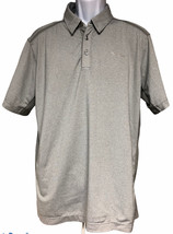 Mens Marmot Golf Polo Rugby Shirt Regular Fit Gray Medium Short Sleeve P... - $11.23