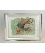 DISCONNECTED Fiber Art Mixed Media One of a Kind Handmade Potomac Crafts... - £46.68 GBP