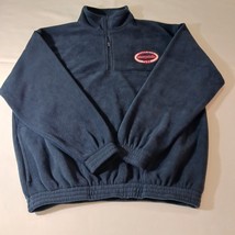 Shiva American Manufacturing Tube Men's 1/4 Zip Pullover Blue Sweater Size XL image 10