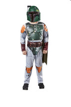 Star Wars Boba Fett Costume Boys sz M (8-10) Halloween - £31.93 GBP