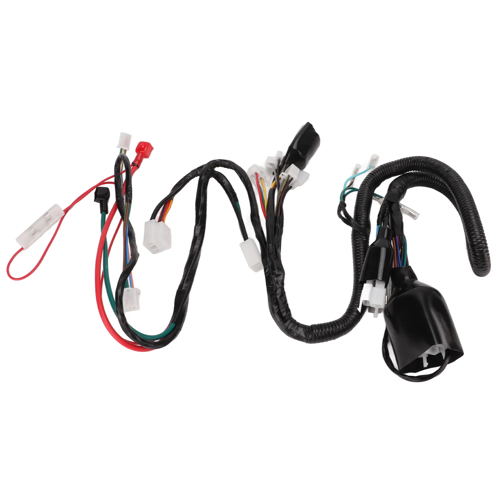 Complete Electric Wiring Harness Main Harness Piil Anti Wear for Motorcycle Part - £88.25 GBP