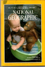 National Geographic June 1980 Orangutans Canadian Rockies Vol. 157 No. 6 - £15.56 GBP