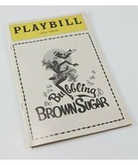 Vintage 1976 BUBBLING BROWN SUGAR Anta Theatre Playbill - £7.04 GBP