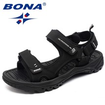 BONA New Classics Style Men Sandals Outdoor Walking Summer Shoes Anti-Slippery B - £38.31 GBP