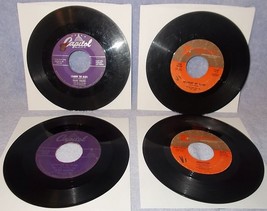 Eight 45 RPM Pop Record Lot Al Martino Vic Damone Sinatra Martin Sammy Davis 2A - £4.69 GBP