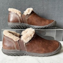 JBU Jambu Jade Dark Brown Vegan Leather Faux Fur Slip On Loafer - Women&#39;... - $53.25 CAD