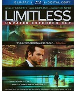 Limitless (Blu-ray Disc, 2011, 2-Disc Set, Unrated) No Digital Copy - £3.96 GBP