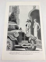 Kelly-Springfield Tires Vtg 1926 Print Ad Art Deco Style Ladies In Hats - £7.39 GBP