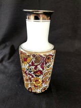 antique SILVESTRE vase . Beautiful  decorated. Marked Bottom - £62.16 GBP