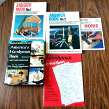 Lot Of 5 Vtg Family Handyman Home Improvement Books Maintenance Shop Pro... - €24,64 EUR