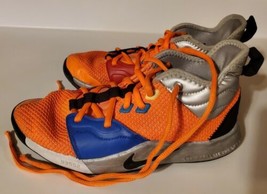5Y Nike Pg 3 Nasa Paul George Basketball Shoes Orange Sneaker - Used - £27.15 GBP
