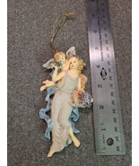 Baby Guardian Angel With Mother Mom VTG Christmas Ornament Mystical Vict... - £8.90 GBP