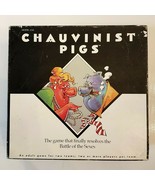 CHAUVINIST PIG Board Game 1991 TIGER Adult Party Battle of the Sexes COM... - £7.91 GBP