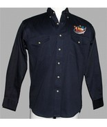 Steer West 4LM ISA RODEO Embroidered Applique Black Chest Pkts Shirt Men... - $34.99