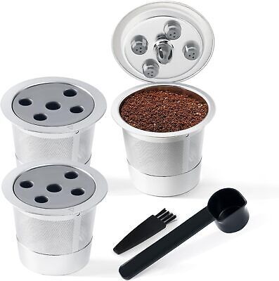 3 Pack Stainless Steel Reusable K Cups For Keurig K Supreme &amp; K Supreme ... - $95.00