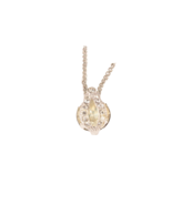 Eisenberg Necklace with Crystal Choker Pendant 15 Inch Stunning Prom Pag... - $618.09 MXN