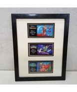 Disney Set 3 Classic Collectible Cards Framed Hercules Peter Pan Little Mermaid - $605.71 MXN
