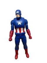 Hasbro Marvel  Action Figure Captain America Super Hero 6 Inch From 2015 - £7.70 GBP