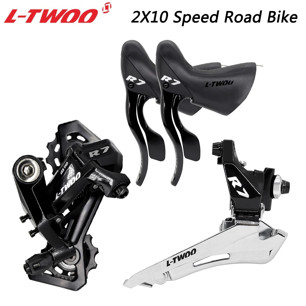 LTWOO R7 2X10 Speed Road Bike Shift Lever Front Rear Derailleur Groupset Compati - £138.96 GBP