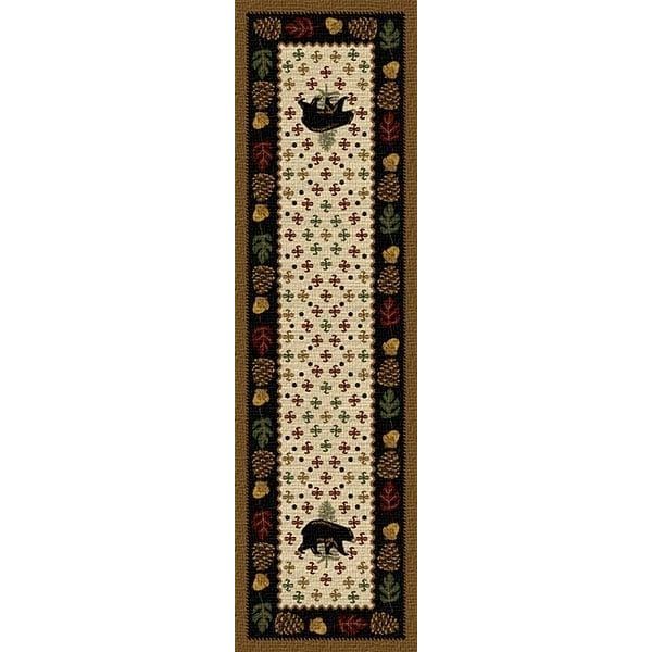 Rustic Bear Patchwork Natural Area Rug - $137.51+