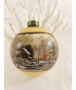 1980 Currier And Ives Hallmark ornament Grandparents 4&quot; - $19.77