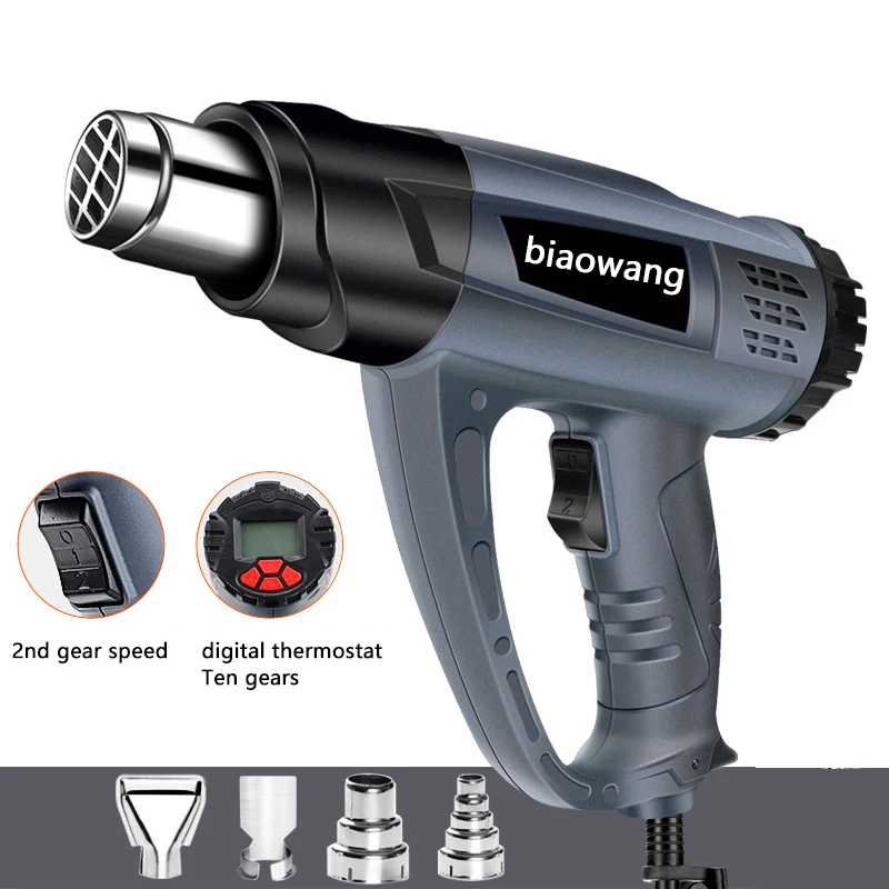 Building Hair dryer for soldering temperature adjustable digital display heat to - £123.13 GBP