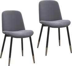 Mid Century Modern Accent Velvet Upholstered Side Chair Wide Comfortable for Kit - £344.99 GBP