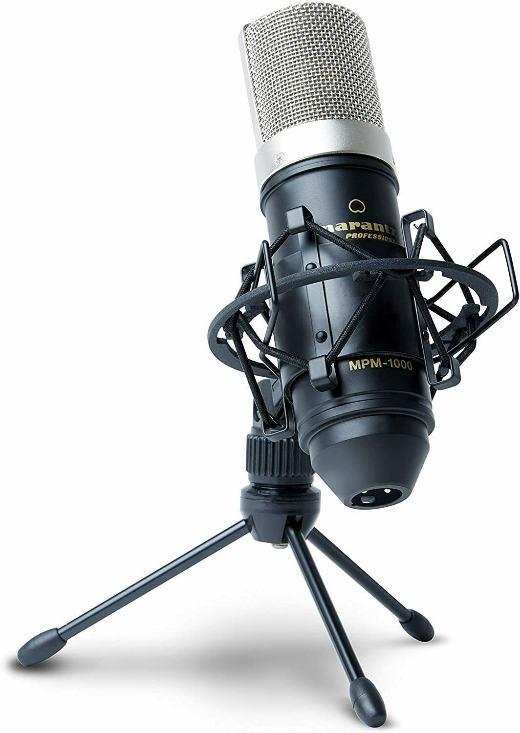 Marantz - MPM1000 - Studio Recording Condenser Microphone with Shockmount - £55.04 GBP