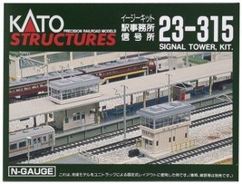 KATO N Gauge Station Office / Signal station 23-315 Model Train Supplies Japan - £16.99 GBP